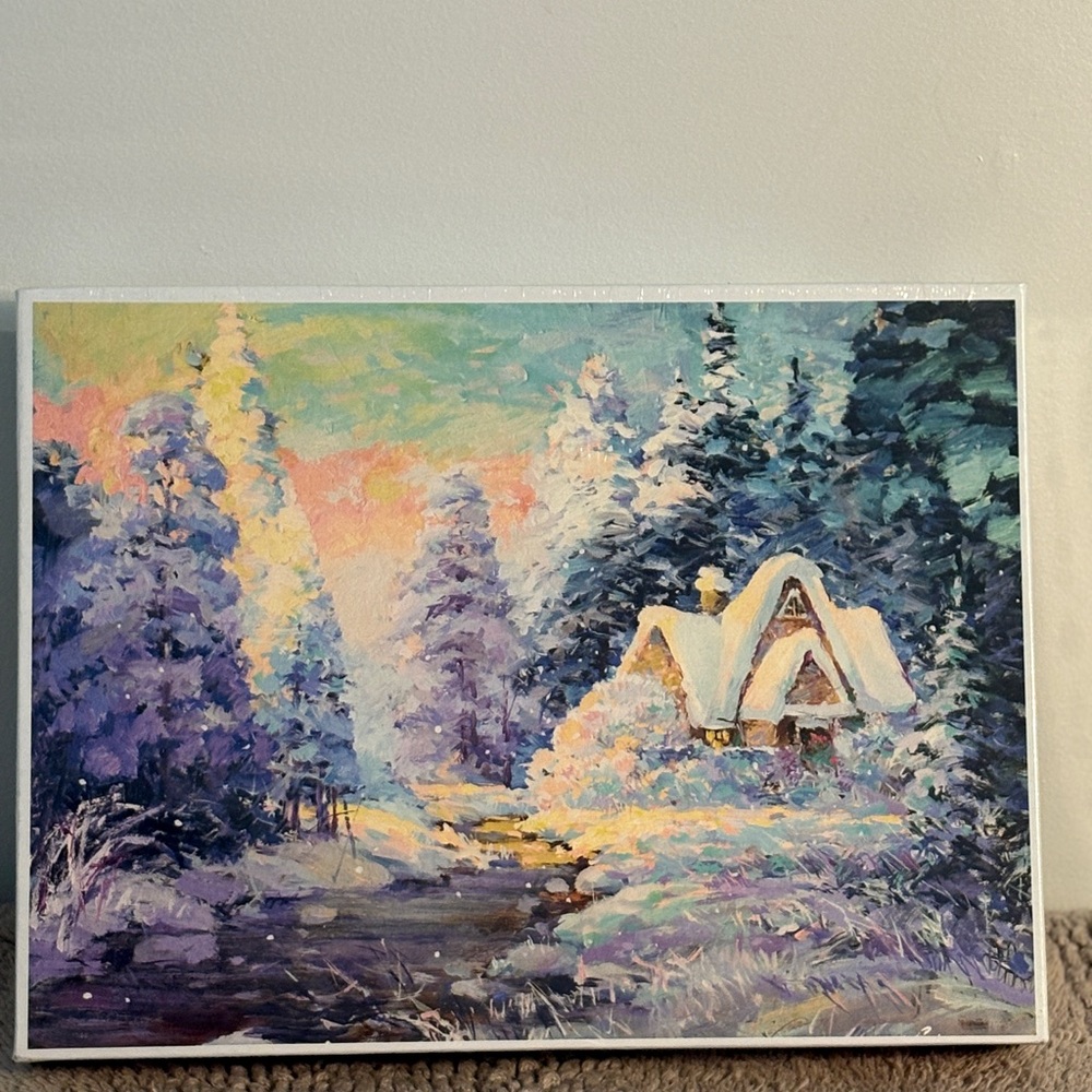 MOUTH & FOOT, Winter Retreat, 1000 piece puzzle.